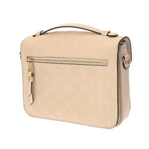 Louis Vuitton Cream Metis Pochette Creme Bag Empreinte